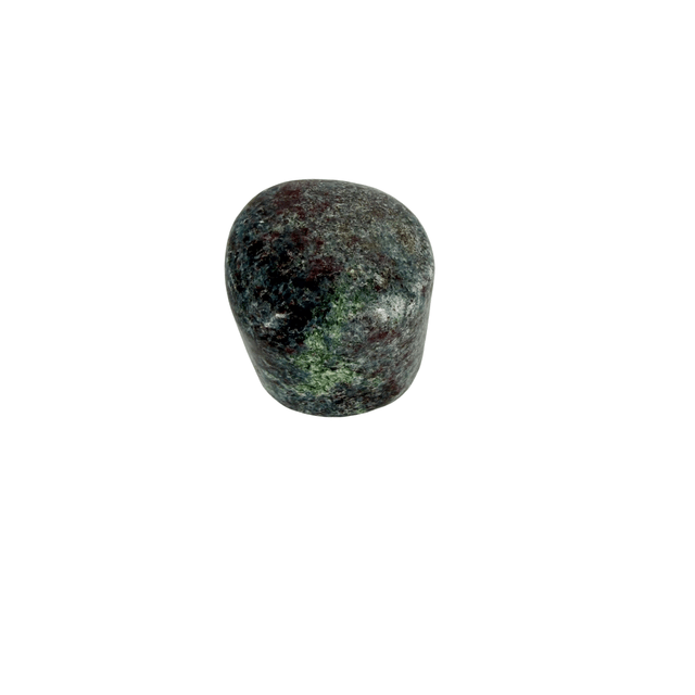 Pierre Roulée RARE ~ Rubis Fuschite et Cyanite