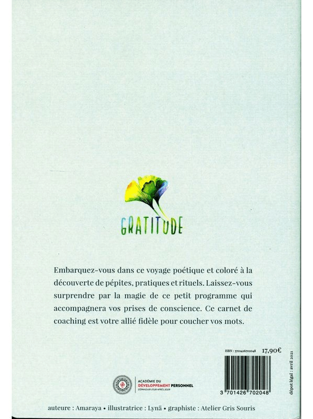 Carnet de Gratitude