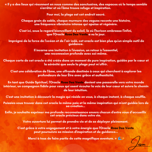 Oracle ~ Rose des Vents