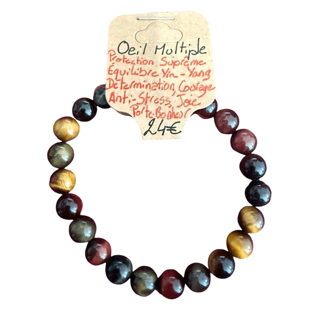 Bracelet Oeil Multiple ~ 6 mm et 8 mm