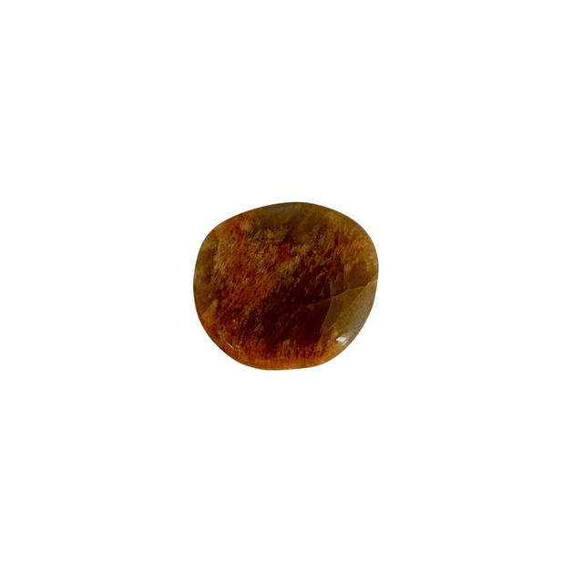 Pierre Roulée ~ Pierre de Lune Orange
