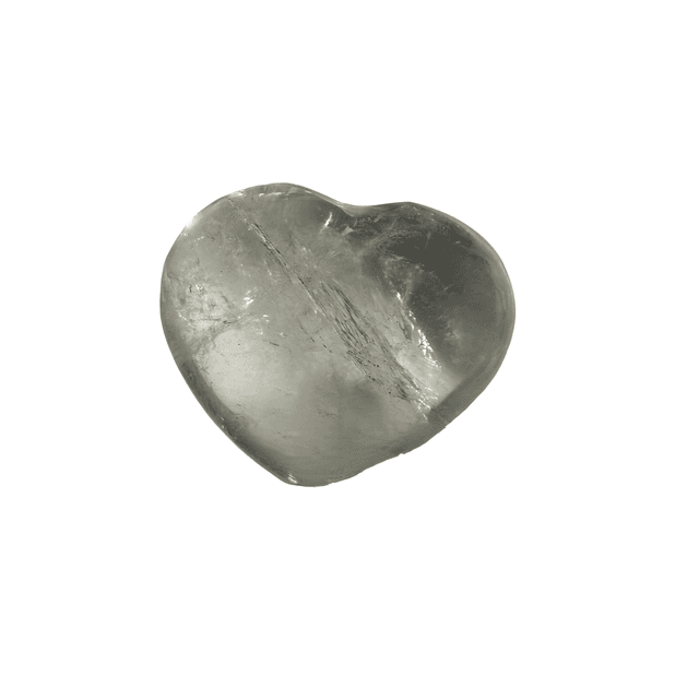 Pierre Roulée ~ Coeur Cristal de Roche 